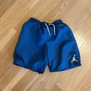 Boys Nike Jordan swim shorts size M Royal Blue